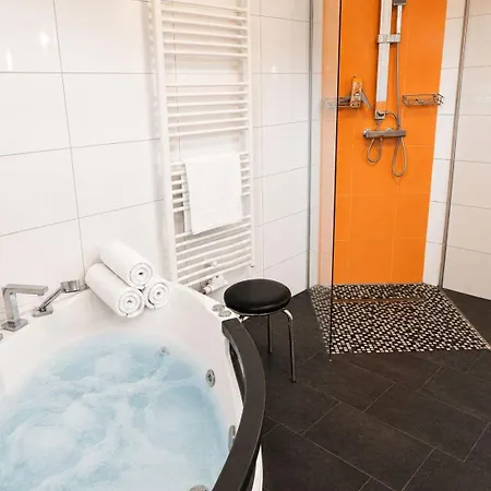 Luxus Abendrot In Gutshaus Apartment *